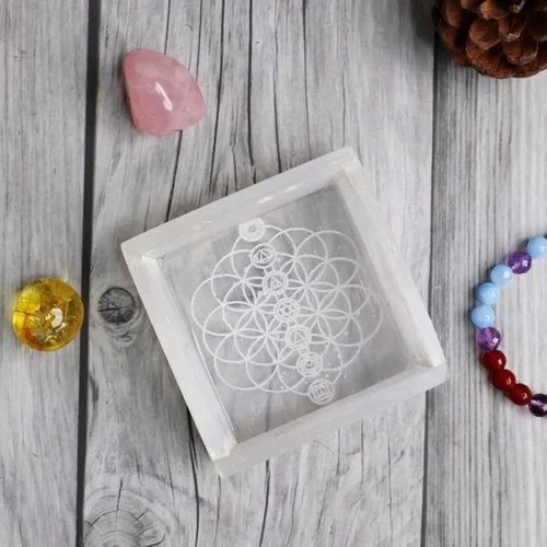 Selenite Crystal Charging Plate